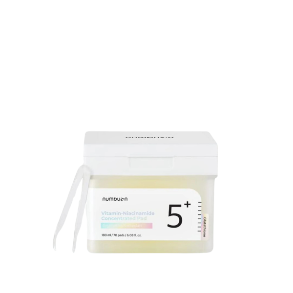 Numbuzin - No.5 Vitamin-Niacinamide Concentrated Pads – 180ML